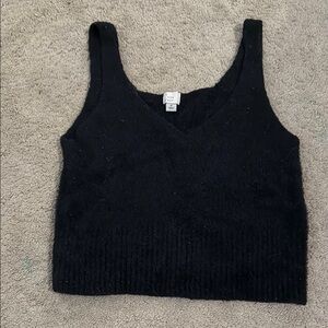 Black Sleeveless Top